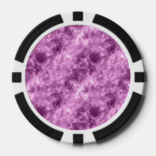 Lot De Jeton De Poker Texture rose foncé