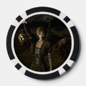 Lot De Jeton De Poker Thin female carrying lamp (Verso)