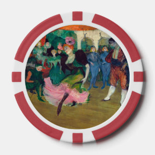 Lot De Jeton De Poker Toulouse-Lautrec - Marcelle Lender, Danse Boléro