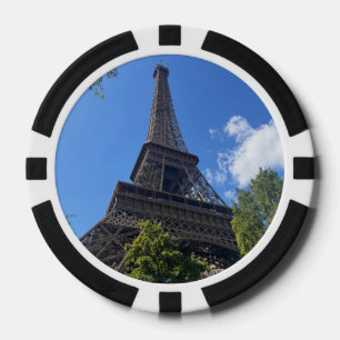 Lot De Jeton De Poker Tour Eiffel, Paris, France