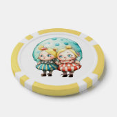 Lot De Jeton De Poker Tweedledee & Tweedledum (Simple)