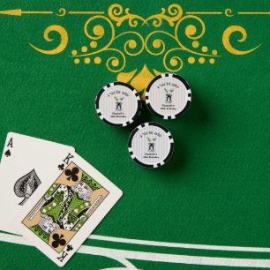 Lot De Jeton De Poker Un peu plus âgée Anniversaire sur le thème du Ma