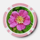 Lot De Jeton De Poker Un Rose sauvage (Verso)