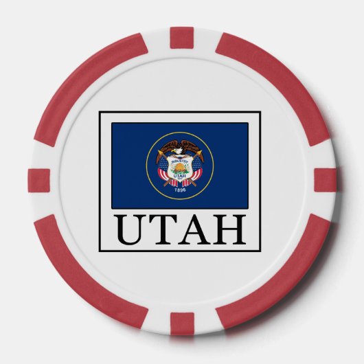 Lot De Jeton De Poker Utah (Recto)