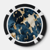 Lot De Jeton De Poker Vachette dorée Brown de l'Ouest (Verso)