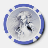 Lot De Jeton De Poker Vampire de glace (Verso)
