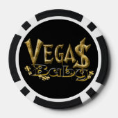 Lot De Jeton De Poker Vegas Baby Poker Chips (Verso)