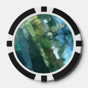 Lot De Jeton De Poker Verre tendu