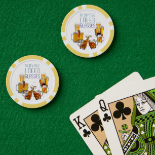 Lot De Jeton De Poker Verres à bière SlipperyJoe's verres à pilsner chop