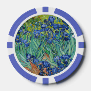 Lot De Jeton De Poker Vincent Van Gogh - Iris