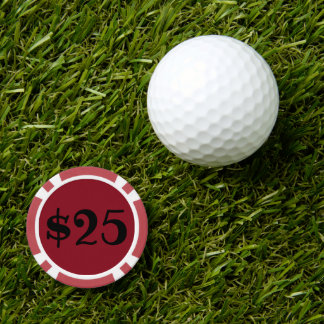 Lot De Jeton De Poker Vingt-cinq dollars (logo)