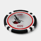 Lot De Jeton De Poker Violon et Rose (Simple)