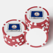 Lot De Jeton De Poker Virginie (Empiler)