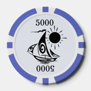 Lot De Jeton De Poker Voile de jour paresseux