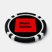 Lot De Jeton De Poker Vorlage (Simple)