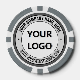 Lot De Jeton De Poker Votre entreprise Logo Poker Chips Exemple Texte pe