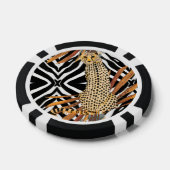 Lot De Jeton De Poker Wild Cheetah (Simple)