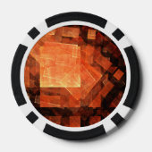 Lot De Jeton De Poker Window Light Abstract (Verso)