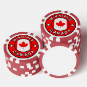 Lot De Jeton De Poker Winnipeg Canada (Empiler)