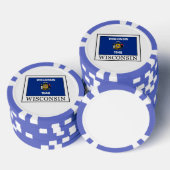 Lot De Jeton De Poker Wisconsin (Empiler)
