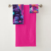 Lot de serviettes (En situation)