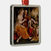 Lot en zijn Daughters, c.1565 Metalen Ornament (Rechts)