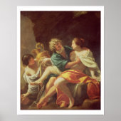 Lot en zijn Daughters, c.1630 (olie op canvas) Poster (Voorkant)