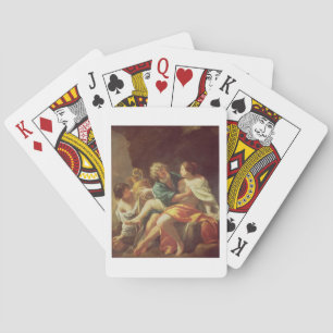 Lot en zijn Daughters, c.1630 (olie op canvas) Speelkaarten