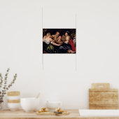 Lot en zijn dochters poster (Keuken)