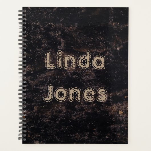 Lot zwart planner (Voorkant)