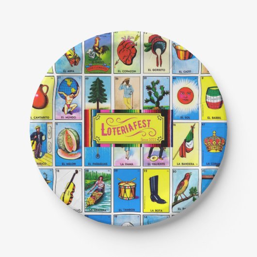 LoteriaFest Party Bord (Voorkant)