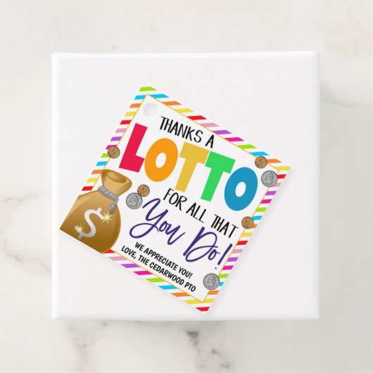 Loterij Gift Label (In situ)