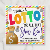 Loterij Gift Label (Voorkant)