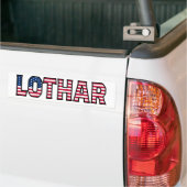 Lothar Nom Vorname USA Aufkleber Sticker Auto (Sur camion)