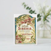 Lotion Siberia Postcard Briefkaart (Staand voorkant)