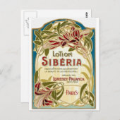 Lotion Siberia Postcard Briefkaart (Voorkant / Achterkant)