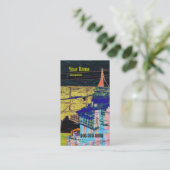 lotisseur, architecte, carte de visite de (Debout devant)