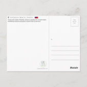 Lotofaga Beach, Samoa Briefkaart (Achterkant)