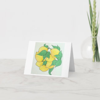 Lot's of Lemons Greeting Card Bedankkaart