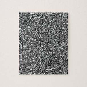 Lotsa Bikes - Cycliste's Tricky Jigsaw Puzzle