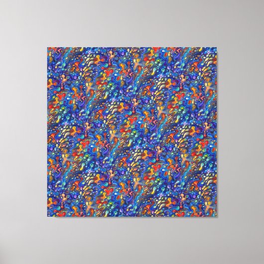Lotsadrops Canvas Afdruk (Voorkant)