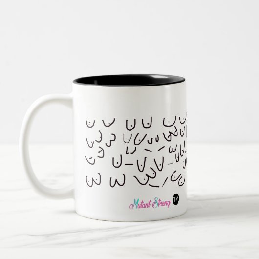 Lotta Foobs Mug café à deux tons (Gauche)