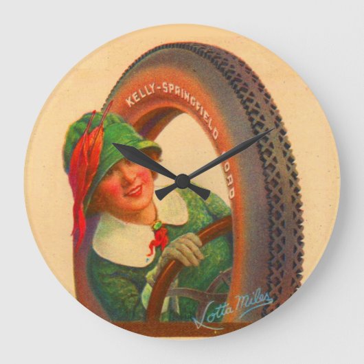 Lotta Miles no. 1- 1920s Kelly-Springfields band m Grote Klok (Voorkant)