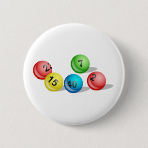 Lottery Balls Ronde Button 5,7 Cm