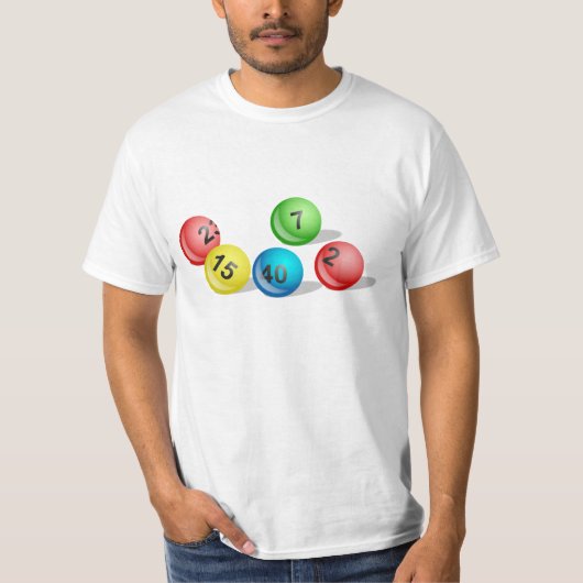 Lottery Balls T-shirt (Voorkant)