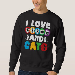 Lottery Cat Gambling Bingo Player Pet Cat Owner B Trui
