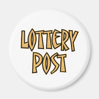 Lottery Post Magnet Magneet