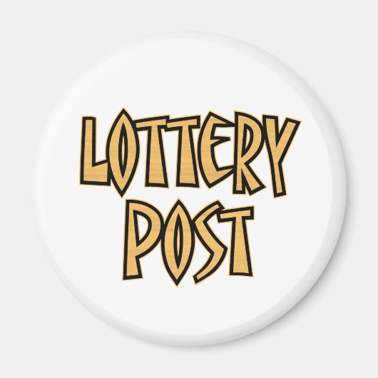Lottery Post Magnet Magneet (Voorkant)