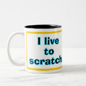Lottery Scratch-off Mok (Links)