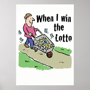 Lottery Winner heeft een barroestlading cash! Poster